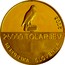 Slovenia 25000 Tolarjev Slovene Sokol Association 2005 Proof KM# 66 25000 TOLARJEV REPUBLIKA SLOVENIJA 2005 coin obverse