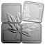 Canada 3 Dollars Maple Leaf Quartet 2017 FINE SILVER 1/4 OZ ARGENT PUR 9999 CANADA 2017 coin reverse