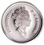 Canada 5 Cents 125th Anniversary of the Royal Military College of Canada 2001 Proof KM# 413 ELIZABETH II D ۰ G ۰ REGINA coin obverse