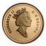 Canada 5 Cents 90th Anniversary of the Royal Canadian Mint (1998) Proof KM# 310 ELIZABETH II D∙G∙REGINA coin obverse