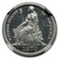 USA 5 Cents Dime Pattern 1870 UNITED STATES OF AMERICA 1870 coin obverse