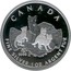 Canada 5 Dollars Arctic Fox 2004 Proof CANADA CD 9999 FINE SILVER 1 OZ ARGENT PUR coin reverse