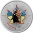 Canada 5 Dollars Bison 2016 CANADA 9999 9999 FINE SILVER 1 OZ ARGENT PUR LITTLE WILD ONES coin reverse