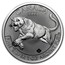 Canada 5 Dollars Cougar Predator 2016  CANADA 9999 FINE SILVER 1 OZ ARGENT PUR coin reverse