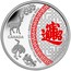 Canada 5 Dollars Five Blessings 2014 Proof CANADA FINE SILVER 9999 1 OZ ARGENT PUR 9999 coin reverse