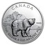 Canada 5 Dollars Grizzly Bear 2011 KM# 1109 CANADA WW 9999 FINE SILVER 1 OZ ARGENT PUR coin reverse