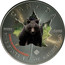 Canada 5 Dollars Wildlife - Grizzly Bear 2014 CANADA 9999 9999 URSUS ARCTOS HORRIBILIS FINE SILVER 1 OZ ARGENT PUR coin reverse