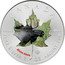 Canada 5 Dollars Wildlife - Moose 2014 CANADA 9999 9999 ALCES ALCES FINE SILVER 1 OZ ARGENT PUR coin reverse