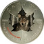 Canada 5 Dollars Wildlife - Wolf 2014 CANADA 9999 9999 CANIS LUPUS LYCAON FINE SILVER 1 OZ ARGENT PUR coin reverse