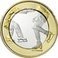 Finland 5 Euro Figure skating 2015 Proof KM# 235 coin reverse