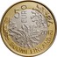 Finland 5 Euro Flora 2012 P Proof KM# 184 SUOMI FINLAND 5 EURO 2012 coin obverse
