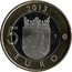 Finland 5 Euro Imatra Dam 2013 KM# 195 2013 5 T EURO coin reverse