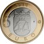 Finland 5 Euro Karelia 2011 T Proof KM# 159 2011 5 EURO T coin reverse