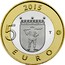 Finland 5 Euro Lapland 2015 Proof KM# 224 2015 5 EURO T coin reverse