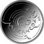 Latvia 5 Euro Melancholic waltz 2015 Proof KM# 166 VALSE MELANCOLIQUE 2015 5 EURO coin reverse