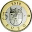 Finland 5 Euro Satakunta 2010 T Proof KM# 156 2010 5 EURO T coin reverse