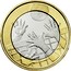 Finland 5 Euro Volleyball 2015 Proof KM# 234   coin reverse