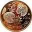 Finland 5 Euro Wilderness 2014 KM# 211 5 EURO 2014 SUOMI FINLAND coin obverse