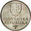 Slovakia 5 Korun 2007 KM# 14 Republic SLOVENSKÁ REPUBLIKA 1994 coin obverse