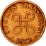 Finland 5 Pennia 1973 KM# 45 Reform Coinage SUOMEN TASAVALTA DATE coin obverse