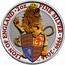 UK 5 Pounds Colored Queen's Beasts - Lion of England 2016 BU LION OF ENGLAND •2OZ• FINE SILVER • 999.9 • 2016 JC coin reverse