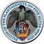 UK 5 Pounds Colorized Queen's Beasts - The Falcon of the Plantagenets 2019 BU FALCON OF THE PLANTAGENETS •2 OZ• FINE SILVER • 999.9 • 2019 JC coin reverse