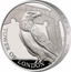 UK 5 Pounds Legend of the Ravens 2019  TOWER OF LONDON GD coin reverse