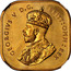 Australia 5 S. Kookaburra 1920 Proof X# 1c GEORGIVS V D.G. BRITT:OMN:REX coin obverse