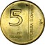 Slovenia 5 Tolarjev Monetary Institute of Slovenia 1994 KM# 15 5 PET TOLARJEV REPUBLIKA SLOVENIJA 1994 coin obverse