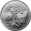 Canada 50 Dollars Tree of Life 2017 CANADA 2017 FINE SILVER 10 OZ ARGENT PUR 9999 coin reverse