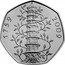 UK 50 Pence (Kew Gardens) 1759 2009 KEW coin reverse