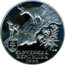 Slovakia 500 Korun Tatras National Park 1999 700 pieces uncirculated melted. KM# 47 SLOVENSKÁ REPUBLIKA 1999 coin obverse