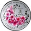 Canada 8 Dollars - Elizabeth II (Brilliant Cherry Blossoms) 2019 Specimen FINE SILVER 9999 ARGENT PUR 8 DOLLARS BEAUTY 美 BEAUTÉ AB CANADA 2019 coin reverse