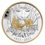 Canada Dollar 100th Anniversary of Parks Canada 2011 Proof KM# 1087a CANADA DOLLAR 1911-2011 coin reverse