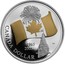 Canada Dollar 40th Anniversary of the Canadian Flag 2005 KM# 549a 1985 2005 CANADA DOLLAR coin reverse