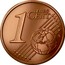 Latvia Euro Cent Lesser Coat of Arms 2014 KM# 150 1 EURO CENT LL coin reverse