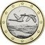 Finland Euro Swans. 2nd Map 2017 FI KM# 129 2008 FI coin obverse
