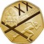 UK Fifty Pence Commonwealth Games Glasgow 2014 Proof XX COMMONWEALTH GAMES GLASGOW 2014 AL coin reverse