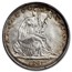 USA Half Dol. Confederate States of America 1861 KM# Pn2 LIBERTY 1861 coin obverse