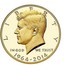 USA Half Dollar 50th Anniversary of Kennedy 2014 W Proof KM# 587 LIBERTY, IN GOD WE TRUST, 1964-2014 coin obverse