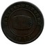 Canada Half Penny Penny Payable by Miles W White 1815 NS-13A1 HALFPENNY TOKEN 1815 coin obverse