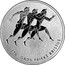 Latvia Lats 100 years in Olympic Games 2012 Proof KM# 128 776. GADS PRIEKŠ KRISTUS coin reverse