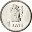 Latvia Lats Beer Mug 2011 KM# 119 1 LATS coin reverse