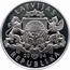 Latvia Lats FIFA World Cup Germany 2004 Proof KM# 63 LATVIJAS 2004 REPUBLIKA coin obverse