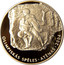 Latvia Lats Greco-Roman wrestling 2002 Proof KM# 57 OLIMPISKAS SPELES ATENAS 2004 coin reverse