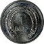 Latvia Lats Horseshoe down 2010 KM# 118 1 LATS coin reverse