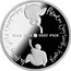Latvia Lats Ice Hockey World Championship 2005 Proof KM# 76 PASAULES CEMPIONATS HOKEJA ICE HOCKEY WORLD CHAMPIONSHIP RĪGA 2006 2006 RĪGA coin reverse
