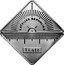 Latvia Lats Riga Technical University 2012 Proof KM# 131 LATVIJAS REPUBLIKA 1 LATS coin obverse