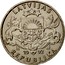 Latvia Lats Salmon 1992 KM# 12 LATVIJAS 19 92 REPUBLIKA coin obverse