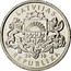 Latvia Lats Toad 2010 KM# 108 LATVIJAS 20 10 REPUBLIKA coin obverse